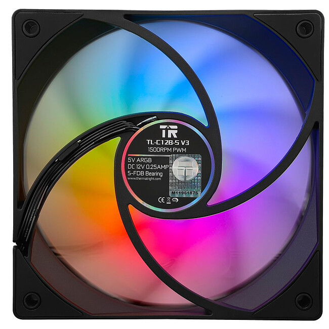 Комплект вентиляторов для процессора Thermalright TL-C12B-S V3 X3 ARGB