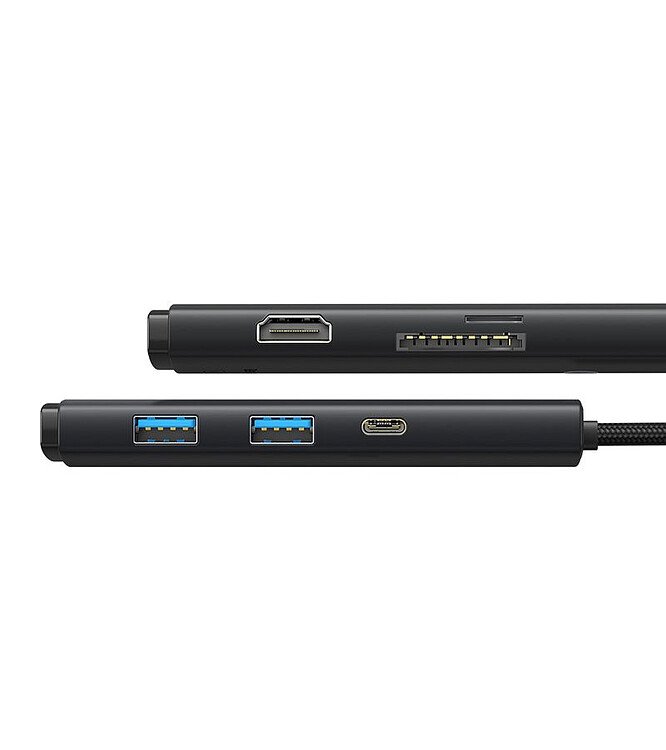 Док-станция Baseus Lite Series Black (WKQX050101)