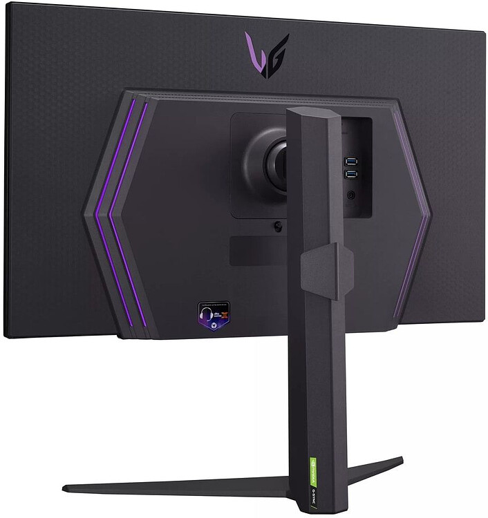 Монитор LG UltraGear 27GR93U-B черный