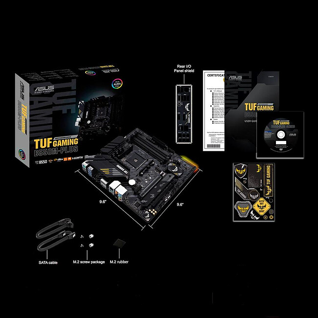 Материнская плата ASUS TUF Gaming B550M-Plus DDR4