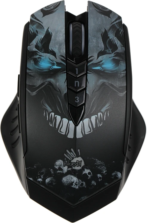 Мышь A4Tech Bloody R80 Plus SKULL