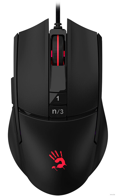 Мышь A4Tech Bloody L65 Max Black Мышь A4Tech Bloody L65 Max Black
