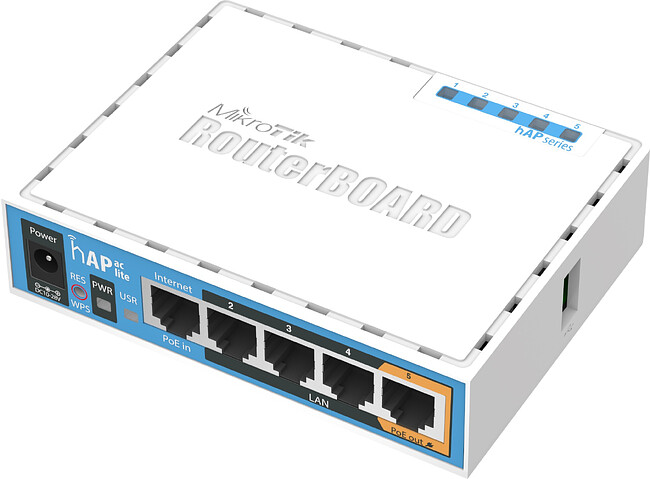 Беспроводной маршрутизатор MikroTik RB952Ui-5ac2nD
