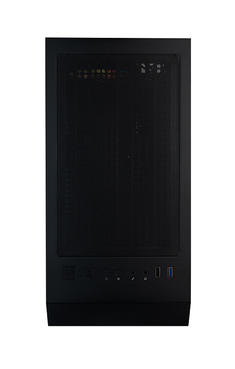 Корпус HAFF Fancy mATX без БП черный