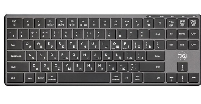 Клавиатура xGhost Blade TKL Space Grey (XG-BLADE-TKL-SG)
