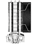 Кулер для процессора DeepCool AG300 (R-AG300-BKNNMN-G)