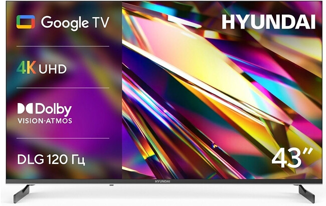 Телевизор Hyundai H-LED43BU7011 черный Телевизор Hyundai H-LED43BU7011 черный