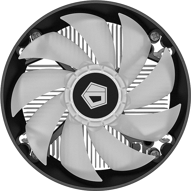Кулер для процессора ID-Cooling DK-07i черный