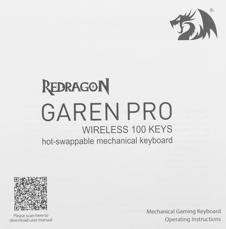 Клавиатура Redragon Garen Pro (71745)