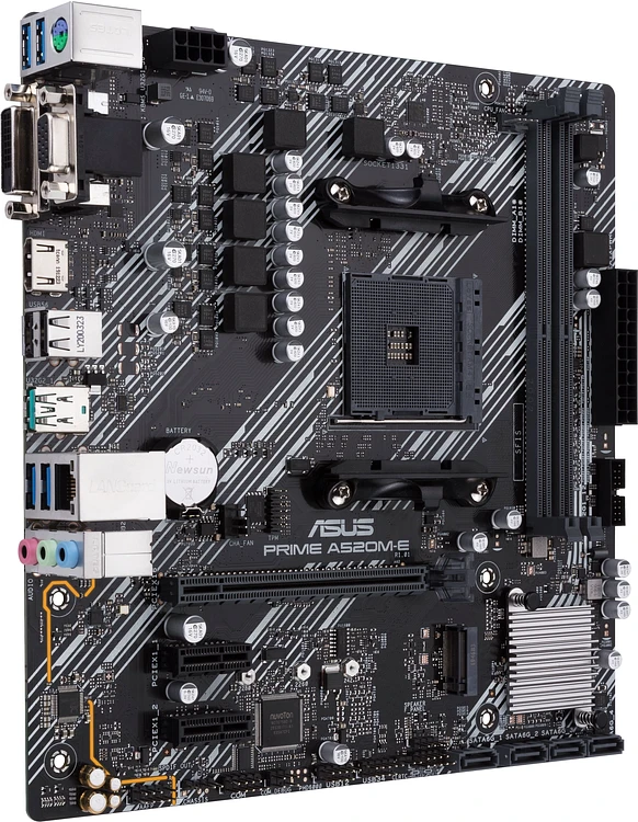 Материнская плата ASUS Prime A520M-E/CSM (90MB1510-M0EAYC)