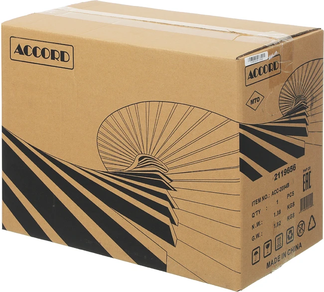 Корпус Accord Entry ACC-2054B без БП черный