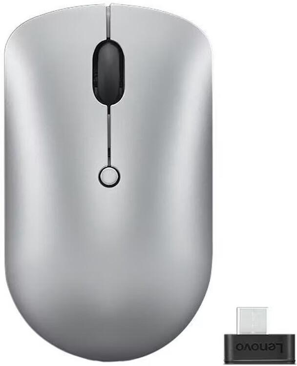 Мышь Lenovo 540 USB-C Wireless Compact светло-серый (GY51D20869)