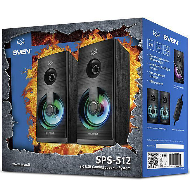 Акустика Sven SPS-512 Black (SV-020156)
