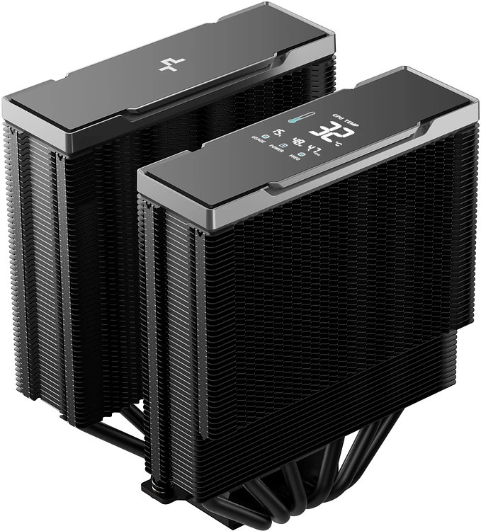 Кулер для процессора DeepCool AK620 G2 Digital NYX черный (R-AK620G2-BKNNMN-GJD-1)