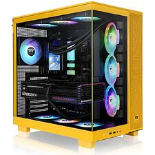Корпус Thermaltake View 380 XL TG ARGB Bumblebee ATX без БП (CA-11E-00M4WN-00)