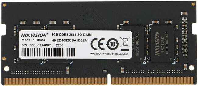 Оперативная память Hikvision 8GB DDR4 SODIMM PC4-21300 (HKED4082CBA1D0ZA1/8G) Оперативная память Hikvision 8GB DDR4 SODIMM PC4-21300 (HKED4082CBA1D0ZA1/8G)