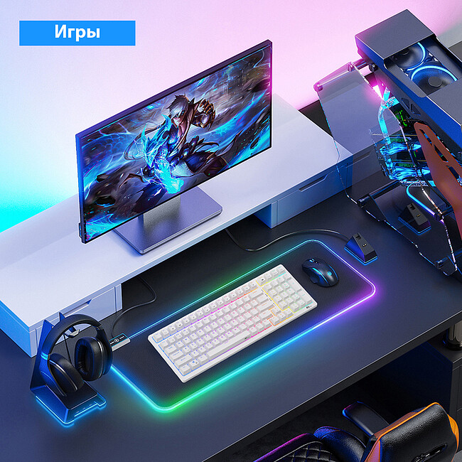 Клавиатура Royal Kludge RK98 Red switch/Klein Blue