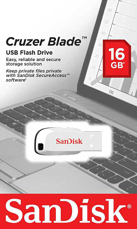 USB Flash-накопитель SanDisk SDCZ50C-016G-B35W 16GB