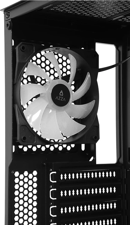 Корпус Azza Spectra черный без БП (CSAZ-280B)