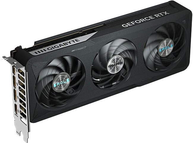 Видеокарта GigaByte GeForce RTX 5060 Eagle Max OC 8GB GDDR7 (GV-N5060EAGLEMAX OC-8GD)