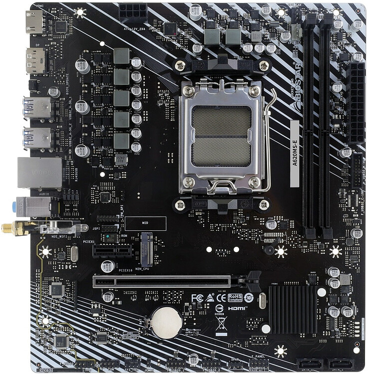 Материнская плата Biostar A620MS-E