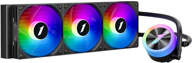 Система жидкостного охлаждения для процессора 1stPlayer TS1 360 Black (TS1-360-BK)