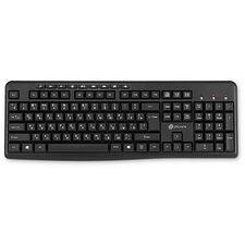 Клавиатура Oklick K225W черный (1875232)
