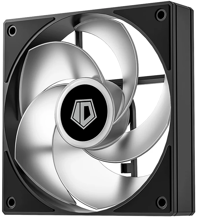 Вентилятор для корпуса ID-Cooling AS-120-ARGB-KR черный