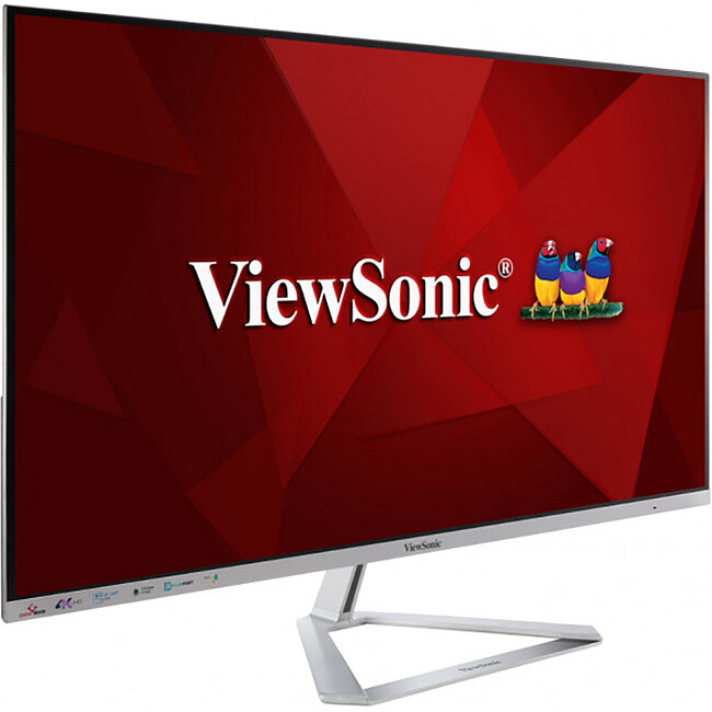 Монитор ViewSonic VX3276-4K-MHD-2 серебристый