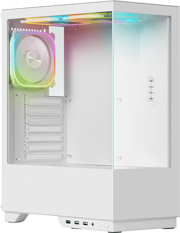 Корпус Defender HyperHub ARGB без БП белый (25133)