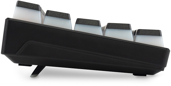 Клавиатура Oklick K763W черный (1920548)