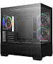 Корпус DeepCool CG380 3F ITX черный (R-CG380-BKAGM3-G)