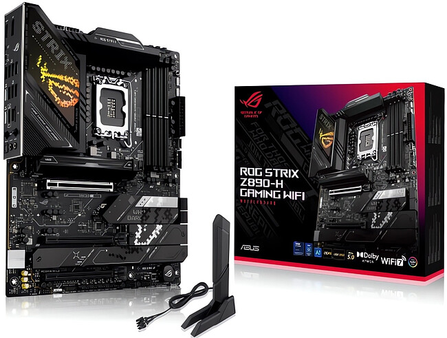 Материнская плата Asus ROG STRIX Z890-H Gaming WIFI (90MB1K20-M0EAY0)