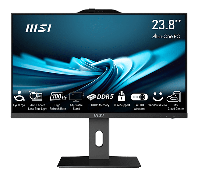 Моноблок MSI Pro AP242P 14M-653RU черный (9S6-AE0621-838)