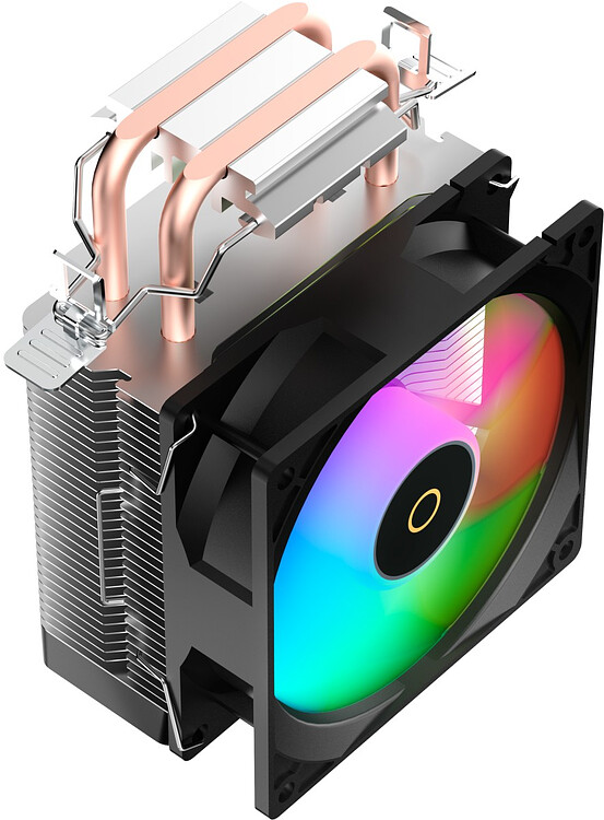 Кулер для процессора Ocypus Gamma A20 BK ARGB черный (Gamma-A20-BK1AAWN00F-GL)