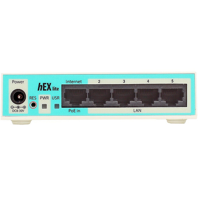 DSL-маршрутизатор Mikrotik Hex Lite RB750r2