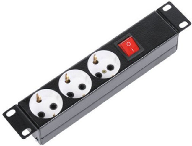 Блок розеток ЦМО БР-3П-10-9005 Блок розеток ЦМО БР-3П-10-9005