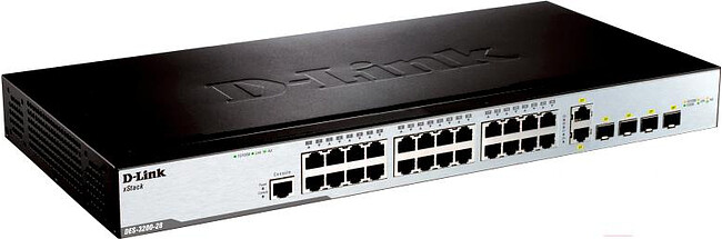 Коммутатор D-Link DES-3200-28/C1A