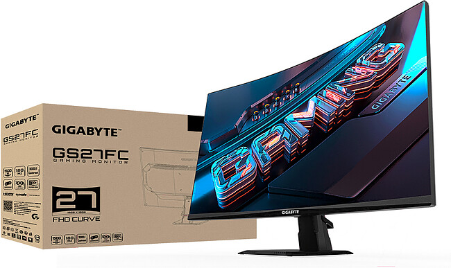 Монитор GigaByte GS27FC черный