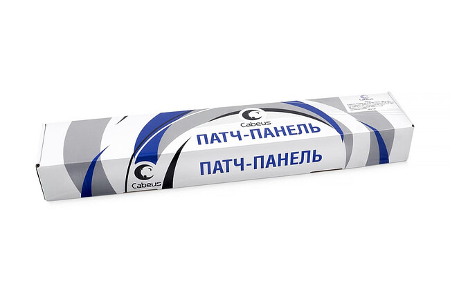 Патч-панель Cabeus PLHD-24-CAT.5E-DUAL-90-0,5U