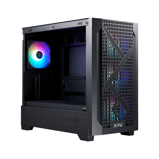 Корпус XPG Lander 300 без БП Black (LANDER300MAA-BKCWW)
