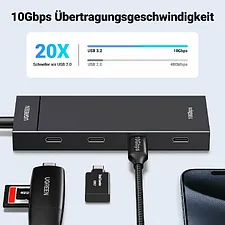 USB-хаб Ugreen CM806 (35584)