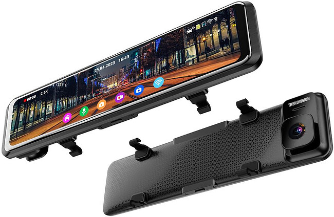 Автомобильный видеорегистратор Trendvision MR-1100 черный