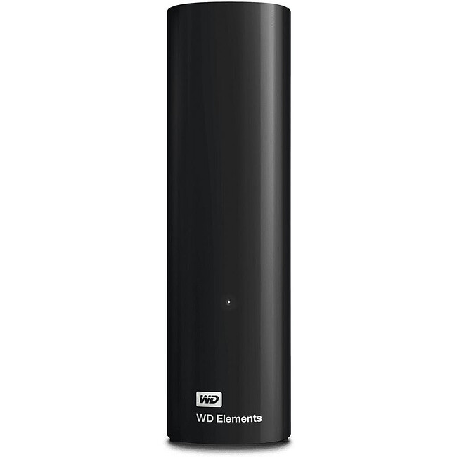 Внешний накопитель WD Elements Desktop 12ТБ (WDBWLG0120HBK-EESN)