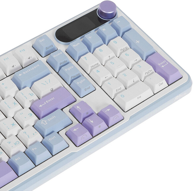 Клавиатура Royal Kludge RK-S98 Cream switch/Taro Milk