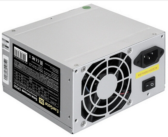 Блок питания ExeGate CP500 500W (EX219457RUS) Блок питания ExeGate CP500 500W (EX219457RUS)