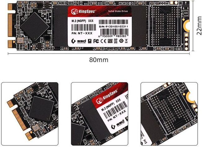 SSD диск Kingspec 512Gb NT-512