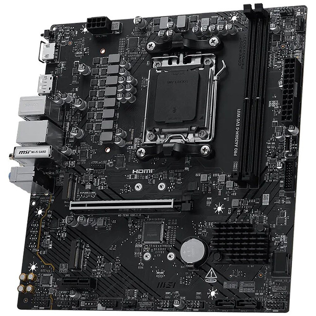 Материнская плата MSI Pro A620AM-G EVO WIFI
