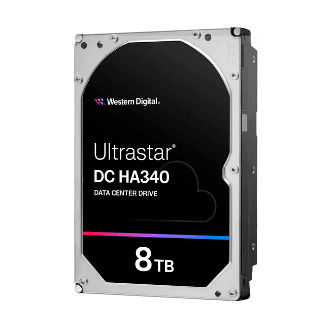Жесткий диск WD Ultrastar DC HA340 8TB (WUS721208BLE6L4/0B47078) SATA 6Gb/s, 7200rpm, 256MB 0B47078 WUS721208BLE6L4