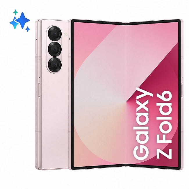 Смартфон Samsung Galaxy Z Fold 6 5G 256Gb 12Gb SM-F956B розовый (SM-F956BLIBCAU)